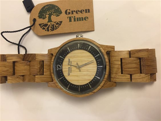 Green clearance time orologio